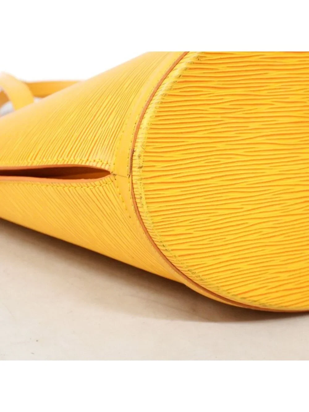 Louis Vuitton Shoulder Bag Epi Saint Jacques Shopping Jaune
